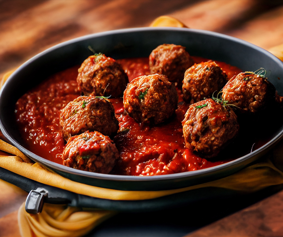 Arranged Food and Objects