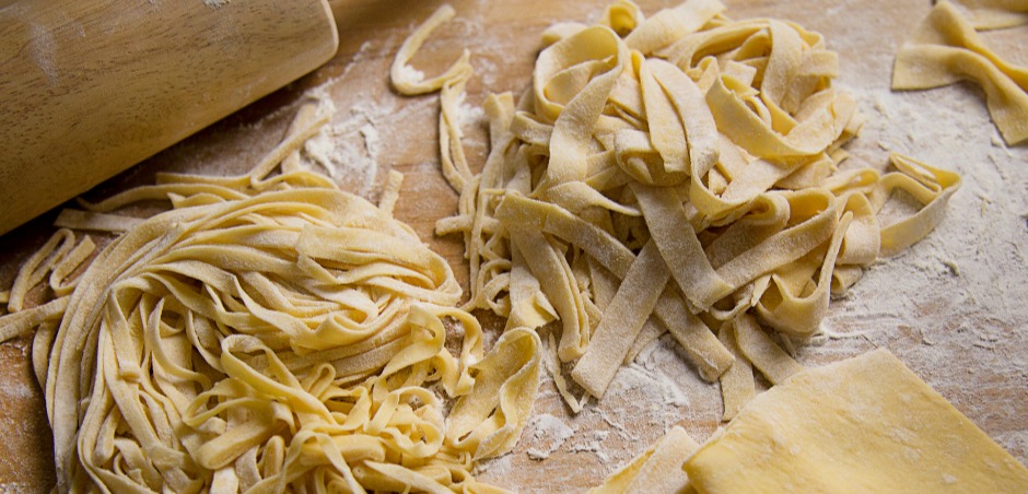 Arranged Food and Objects