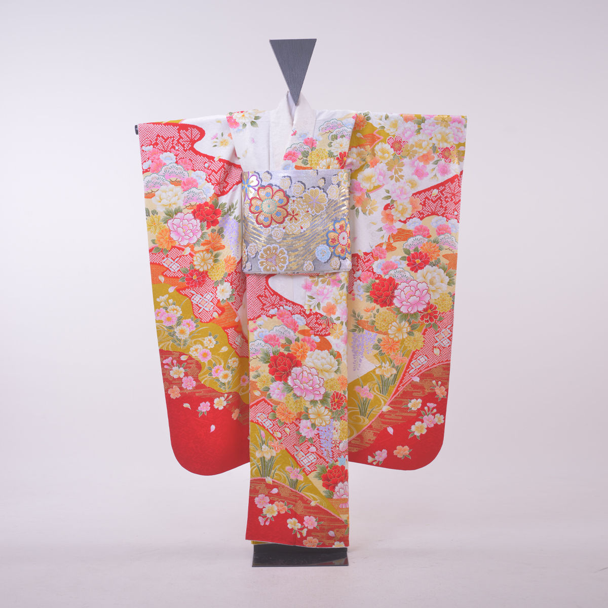 成人式　振袖　白　NF336