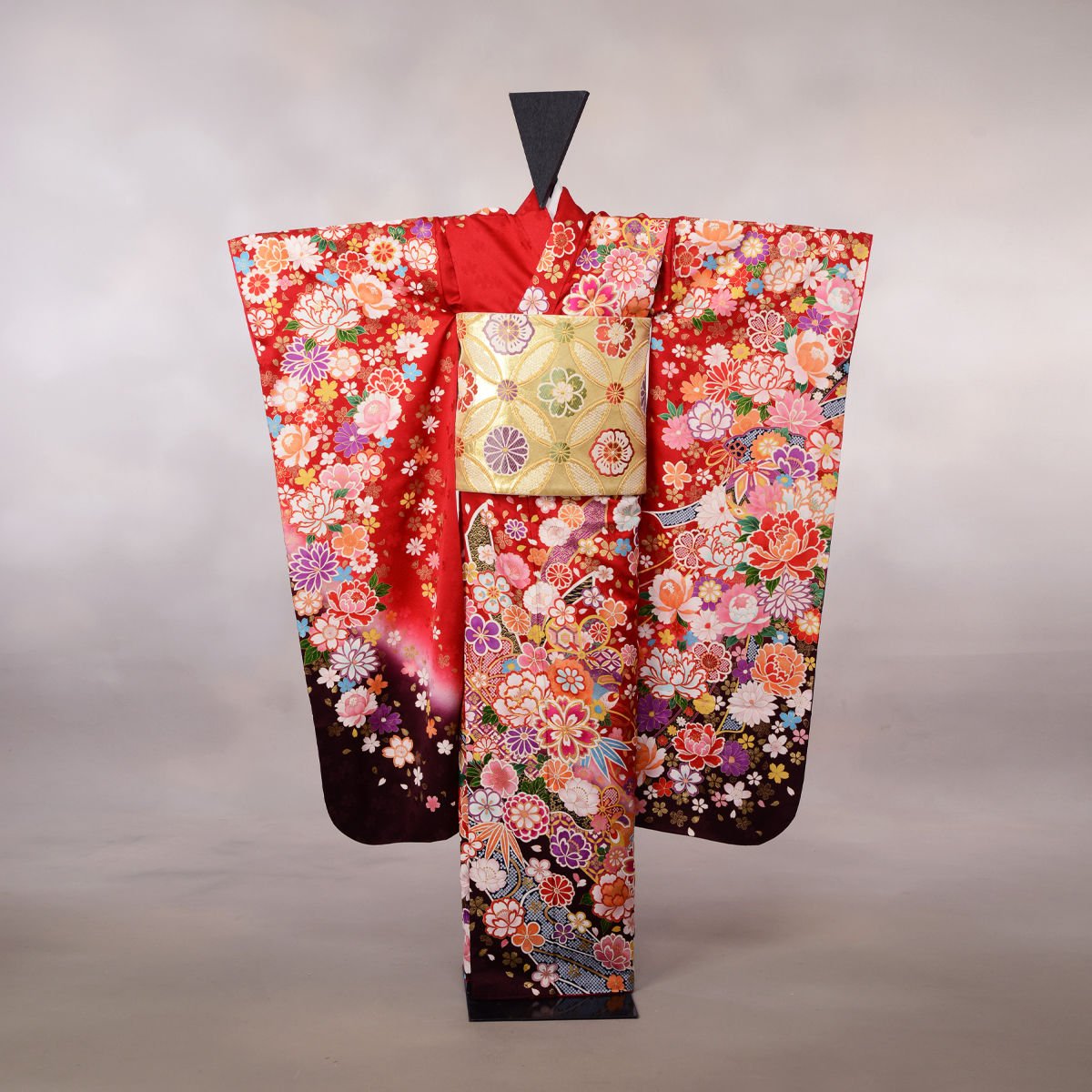 成人式　振袖　赤　NF317