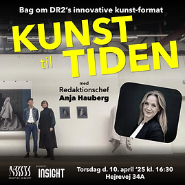 Mød Anja Hauberg er tidligere kultur-redaktør på DR2 og står bag opfindelsen af det innovative kunst-program på DR2 "Kunst til tiden" med Ane Cortzen.