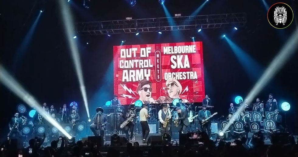 Melbourne Ska Orchestra y Out of Control Army: una fusión explosiva que puso a bailar al Metropolitan