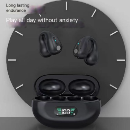 Thumbnail: Wireless Bluetooth Bone Conduction Earphones for Sports
