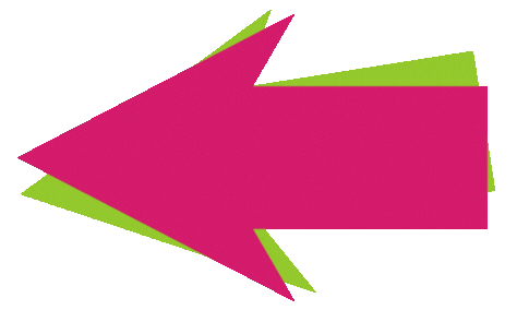 attention grabbing pulsing arrow