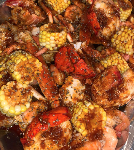 Arranged Food and Objects