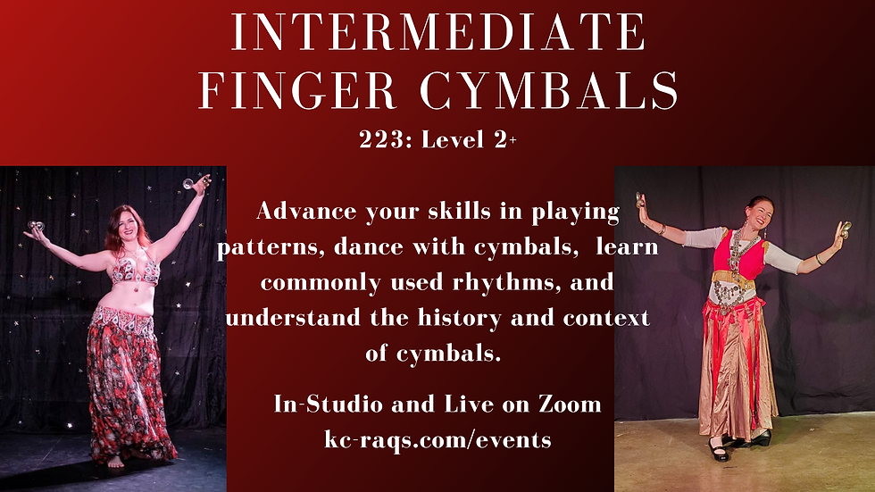 Intermediate Finger Cymbals