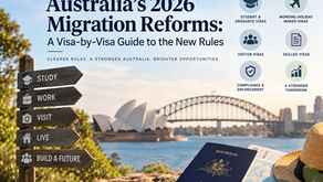 September 2026 Immigration Update - A Visa-by-Visa Guide to the New Rules