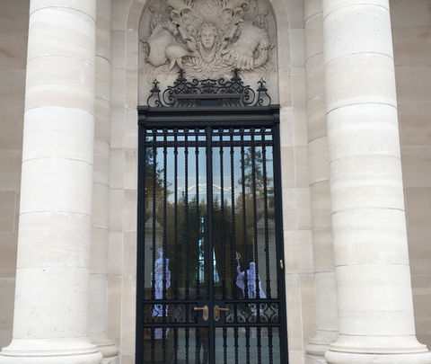 Ornate Iron Doors