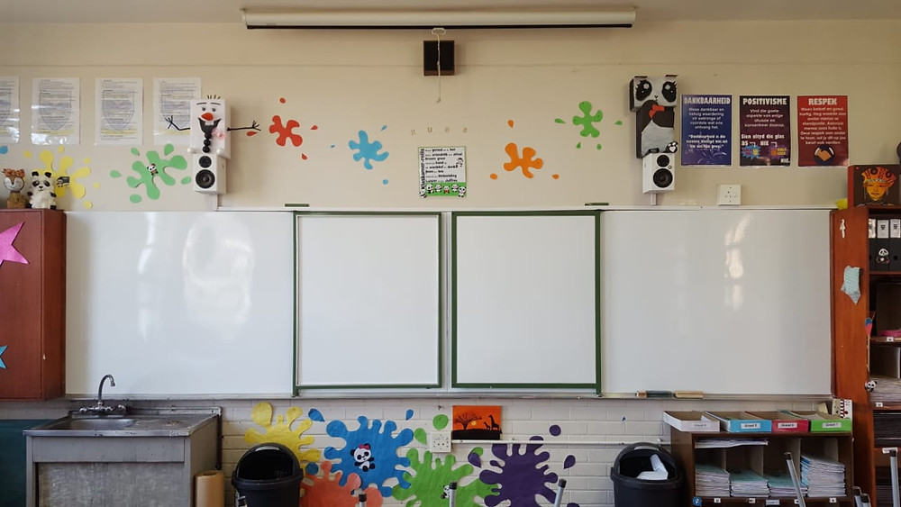 EduBoard whiteboard resurfacing
