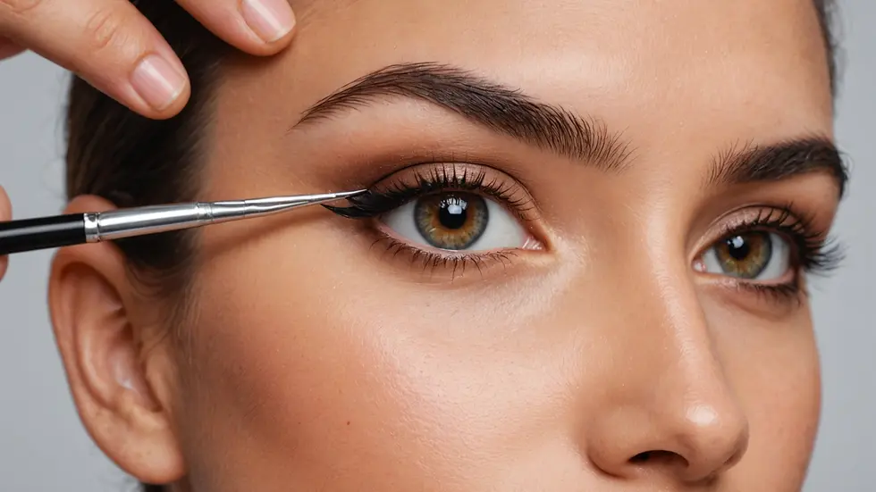 Waxing Technique for Shaping Eyebrows