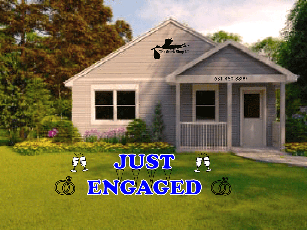 Thumbnail: Just Engaged Lawn Letters Rental