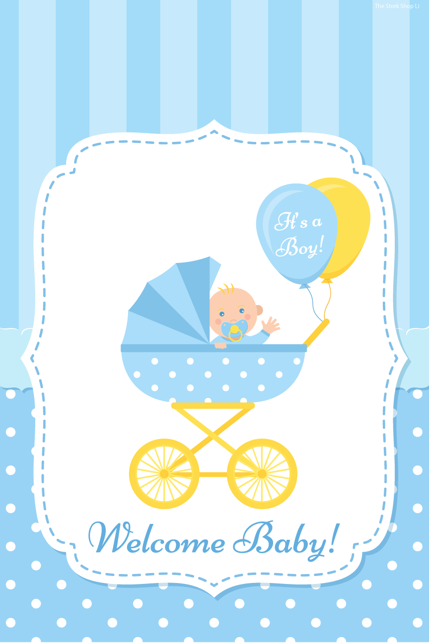 Its a Boy - Welcome Baby - Garden Flag