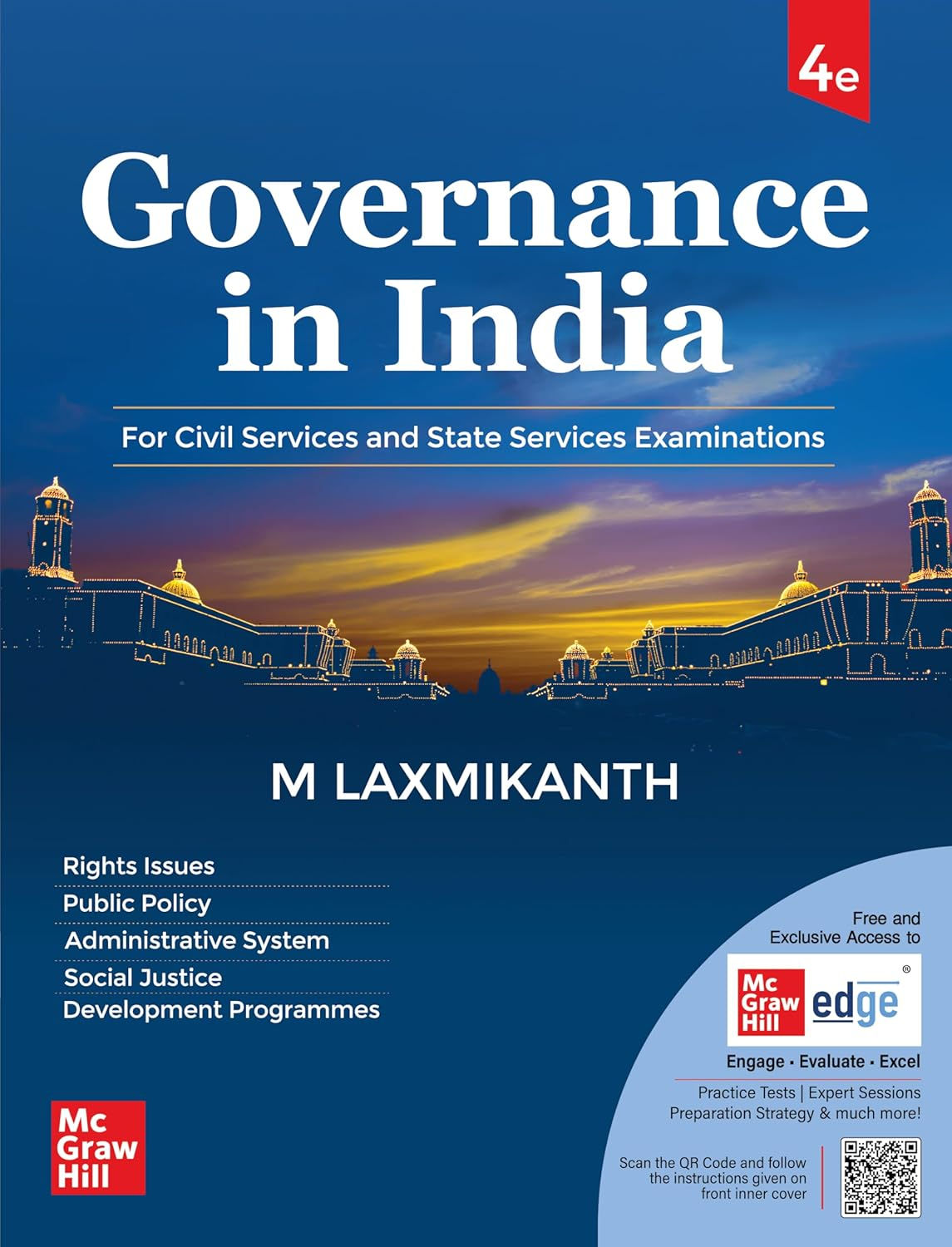Governance in India, 4e by M Laxmikanth for UPSC CSE Prelims & Mains 2026