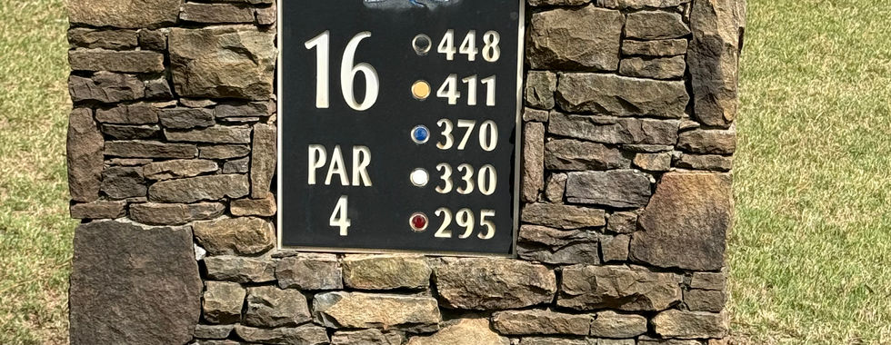 Edgewater Golf Club Tee Marker