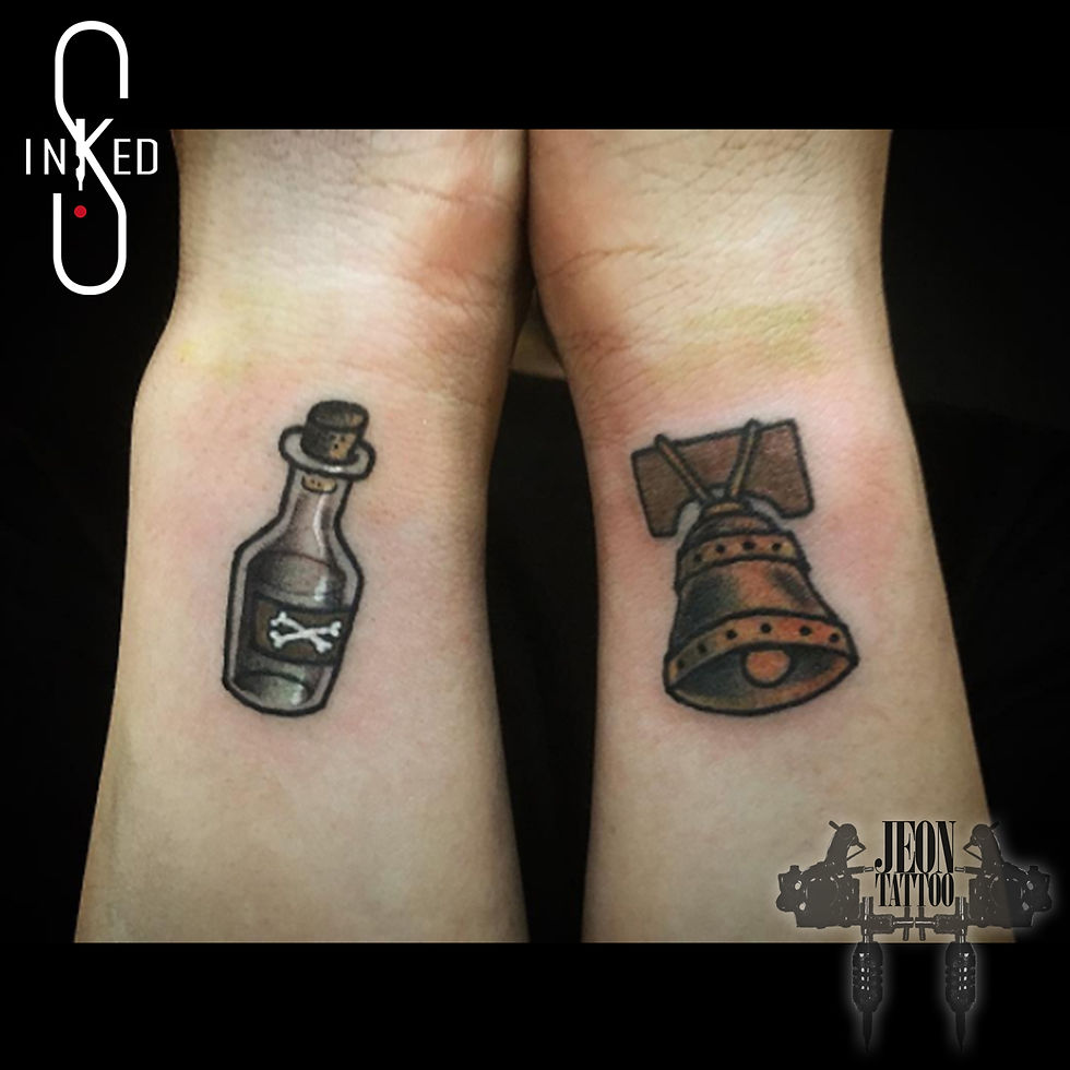 school tattoo by Jeon