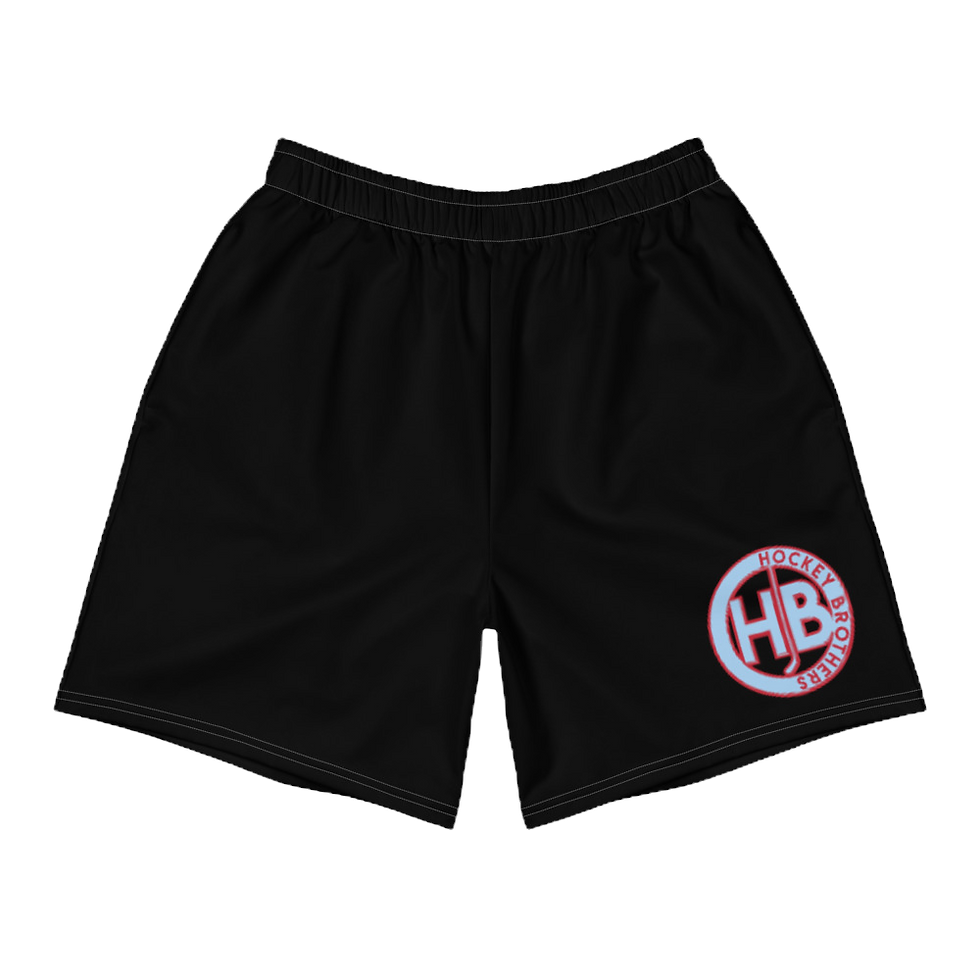 Hockey Brothers Black Men's Shorts