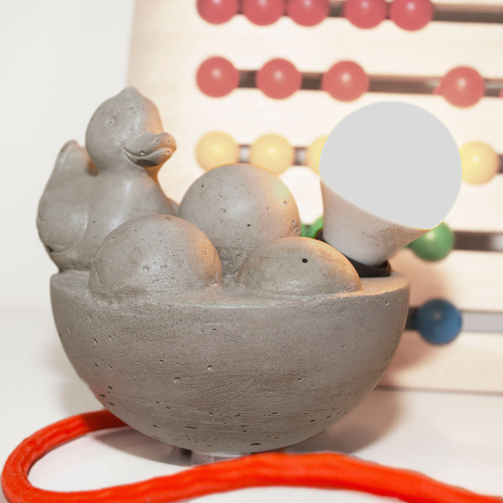 Thumbnail: Bubble bath nursery lamp