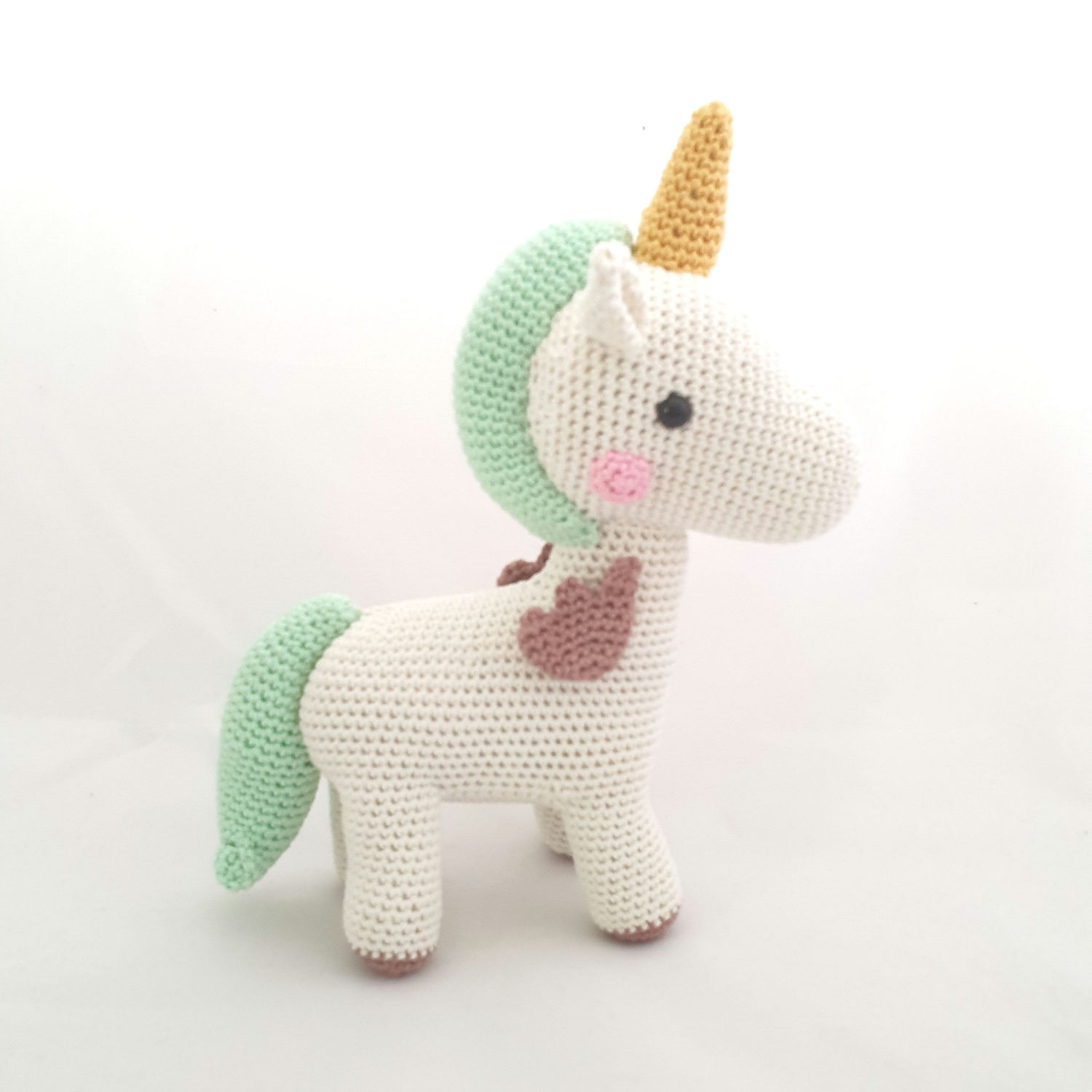 Crochet Winged Unicorn Doll