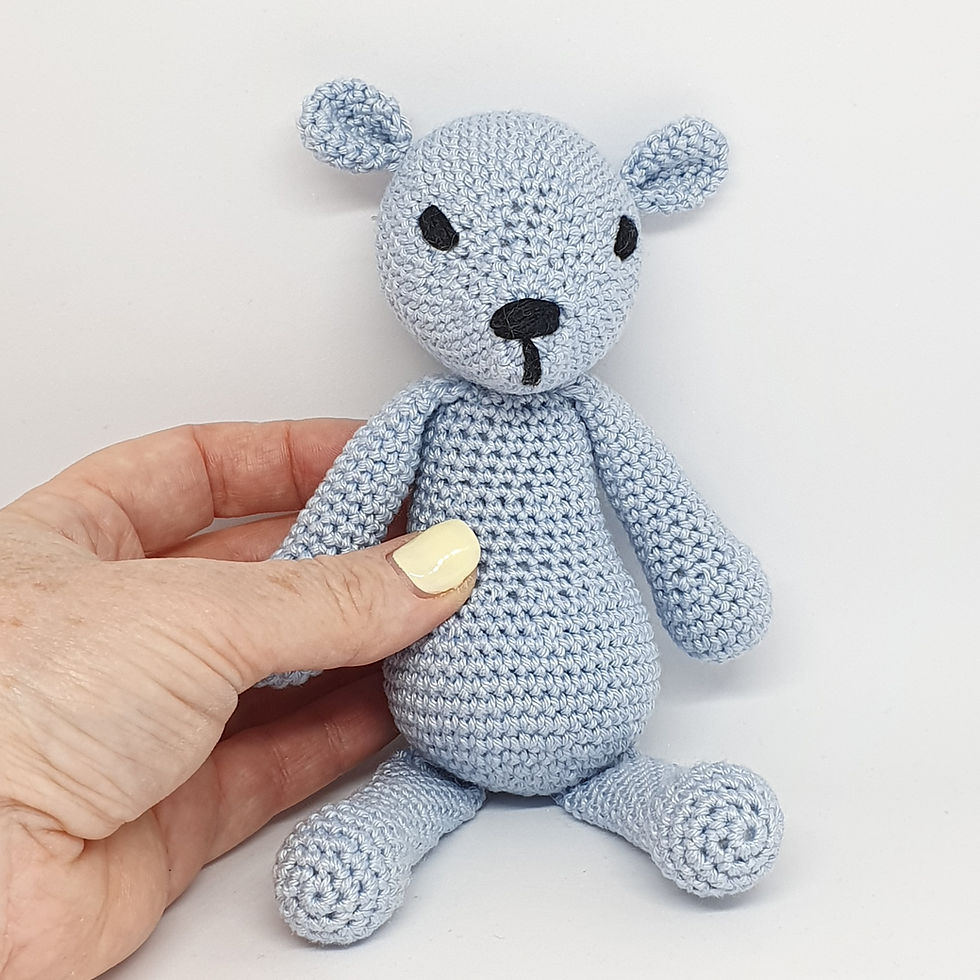 Thumbnail: Crochet Little Light Blue Bear | Amigurumi Bears