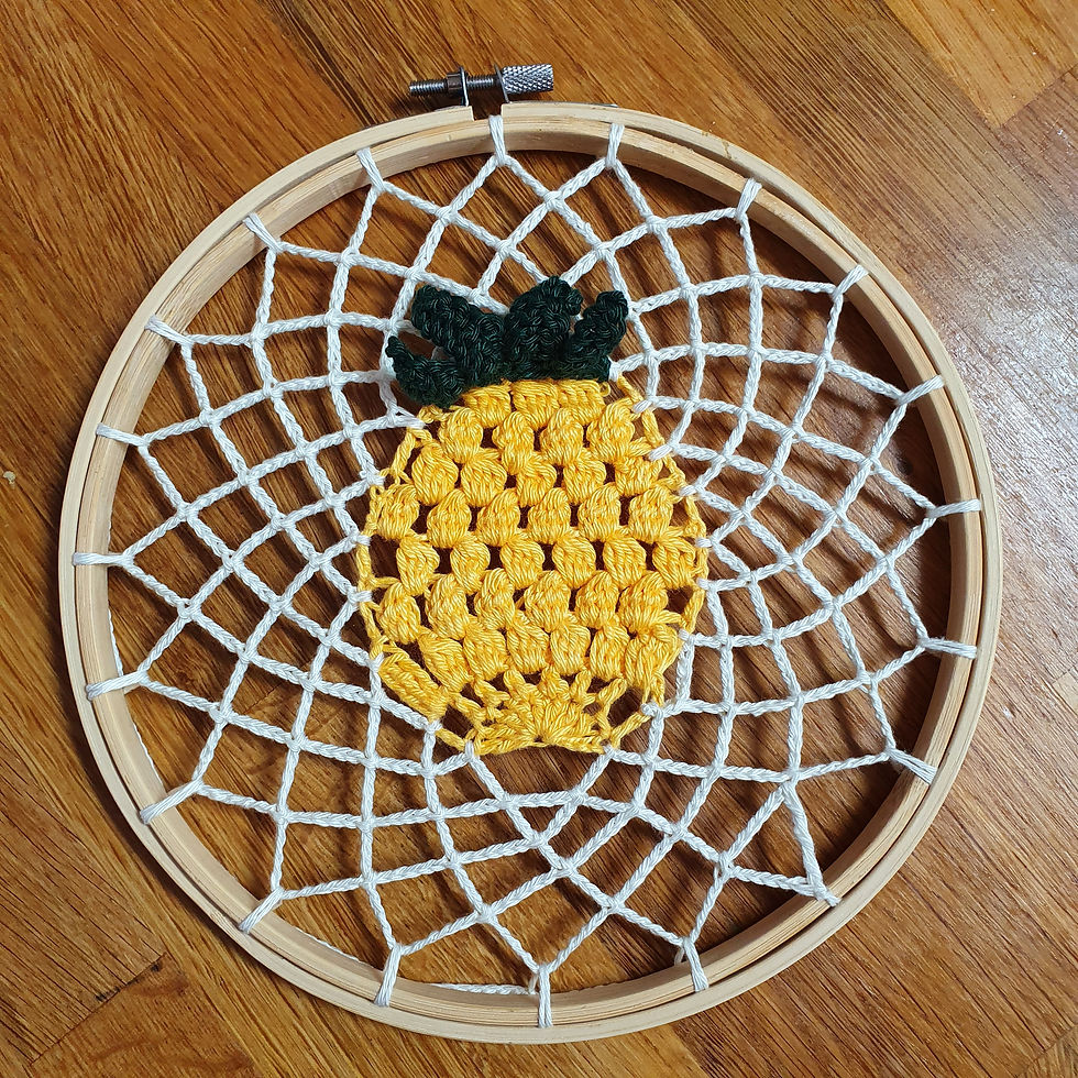 Thumbnail: Crochet Pineapple Hoop
