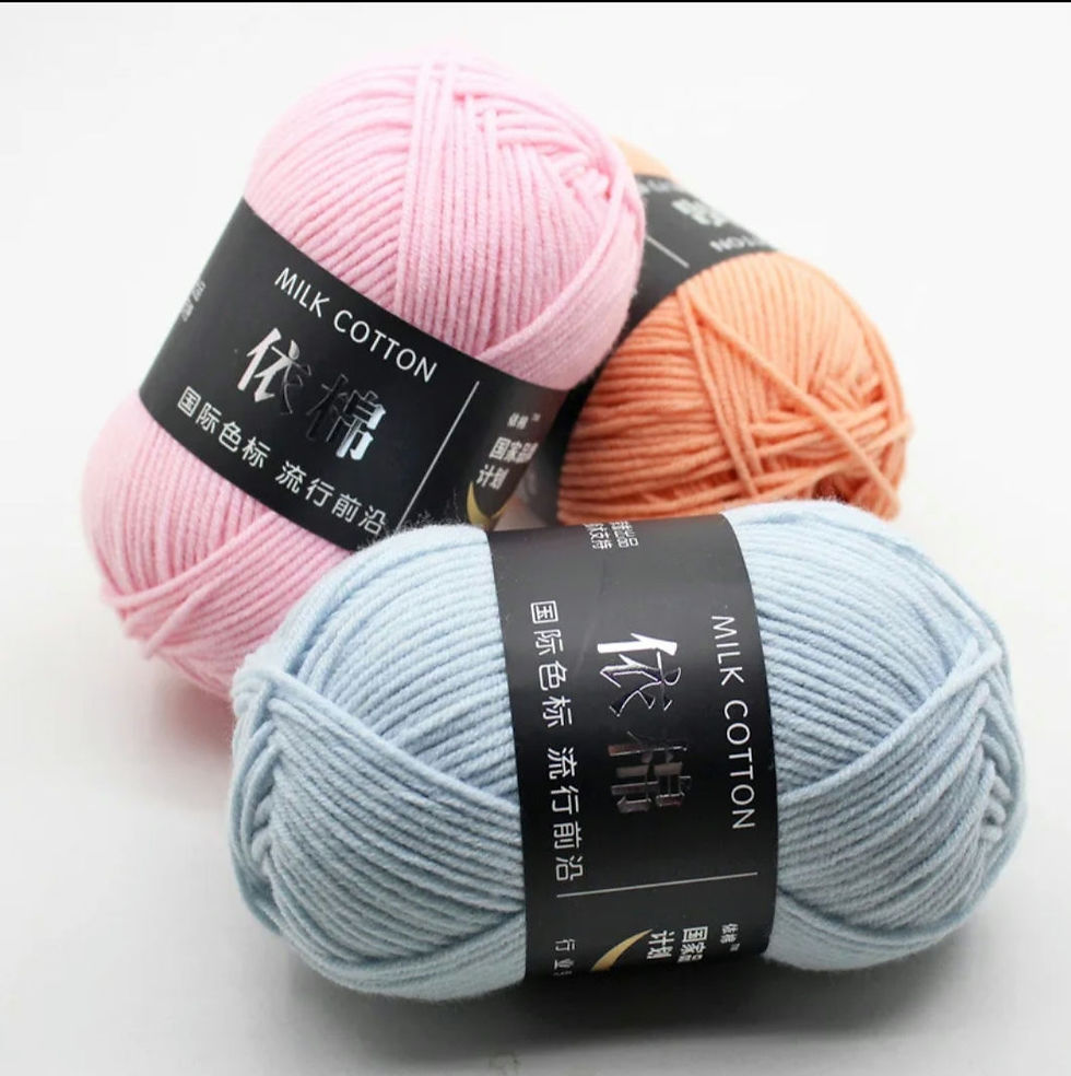 Thumbnail: Black Cotton Yarn