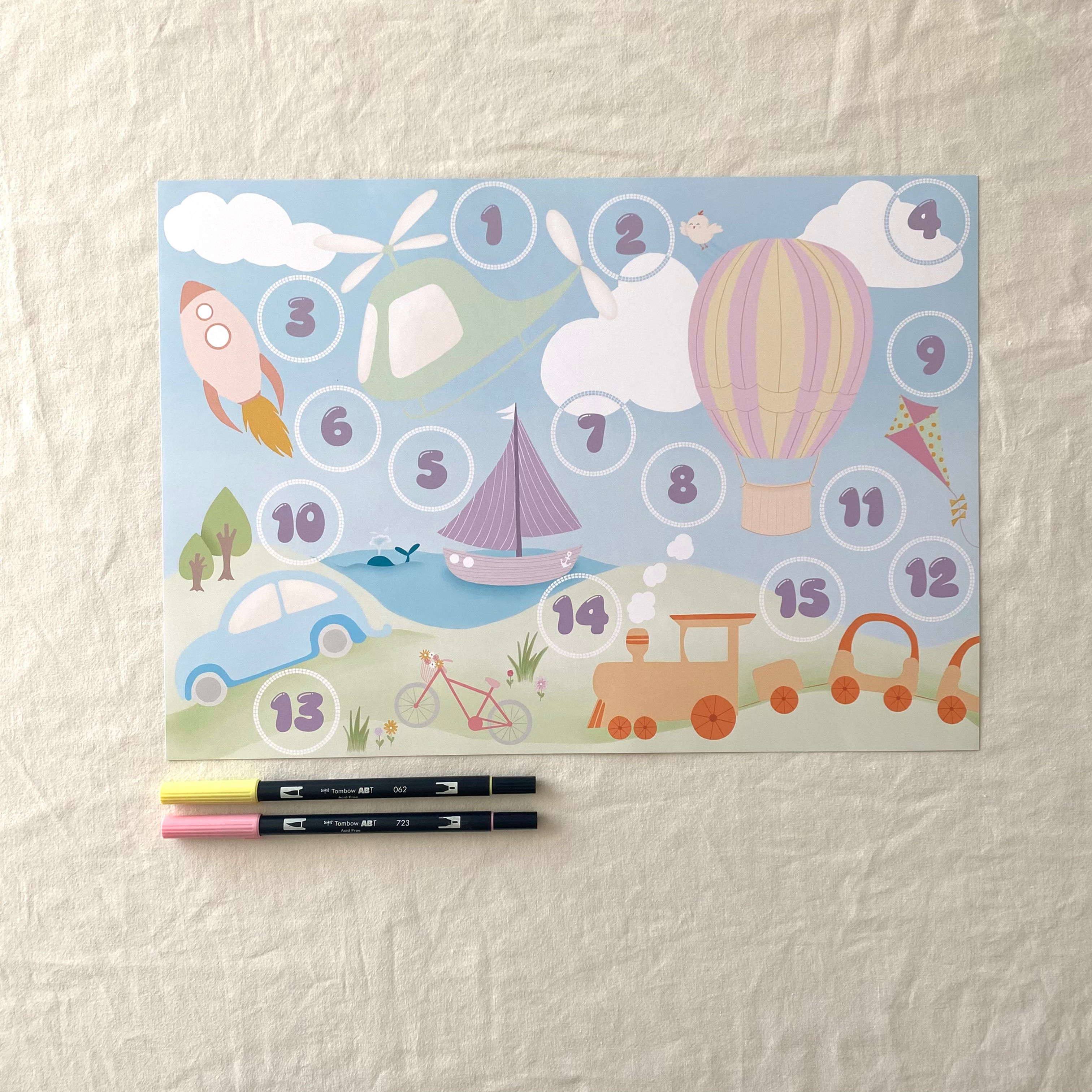 Aftelkalender - Voertuigen