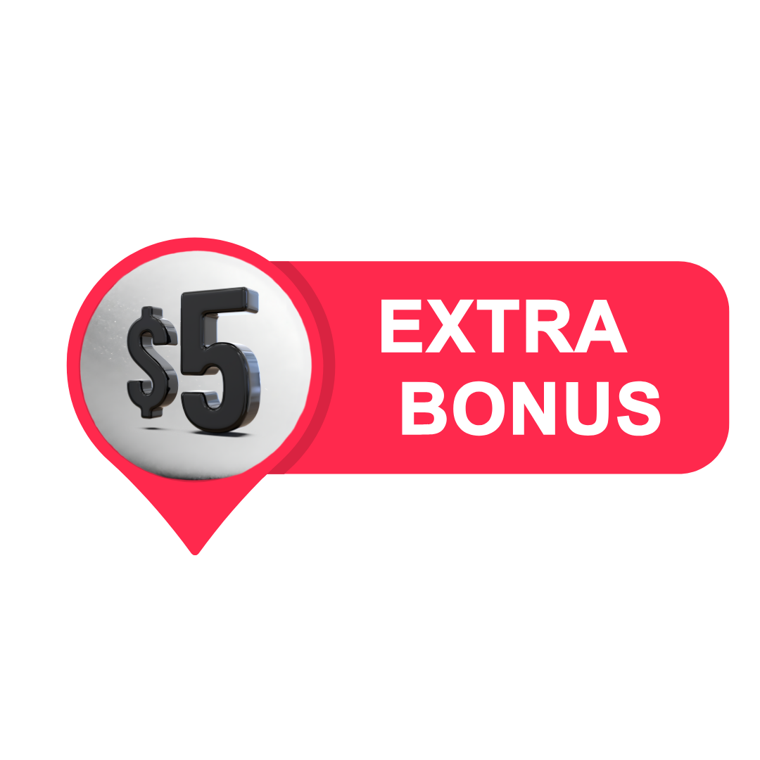 $5 Bonus — Redeemable (50 Points)