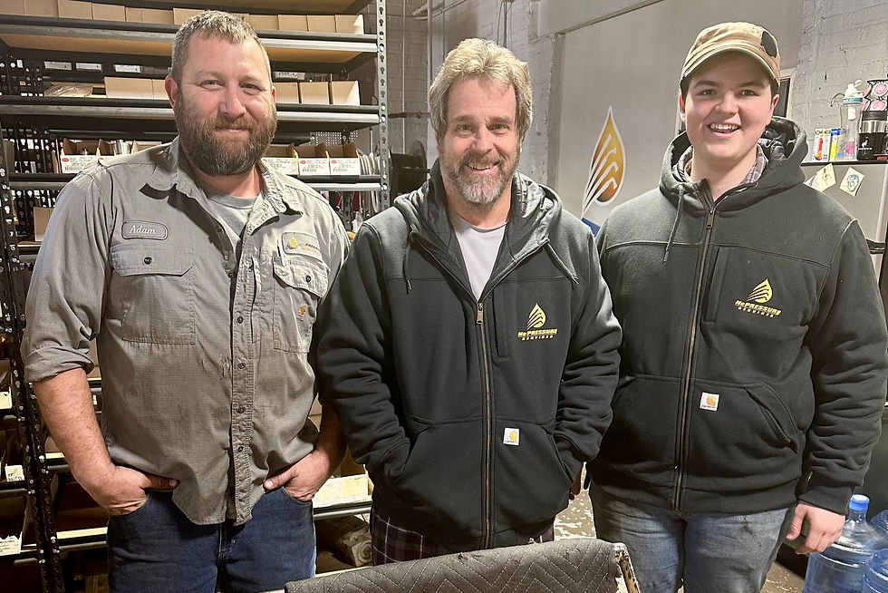 Dan Smith, and his employees at No Pressure Services