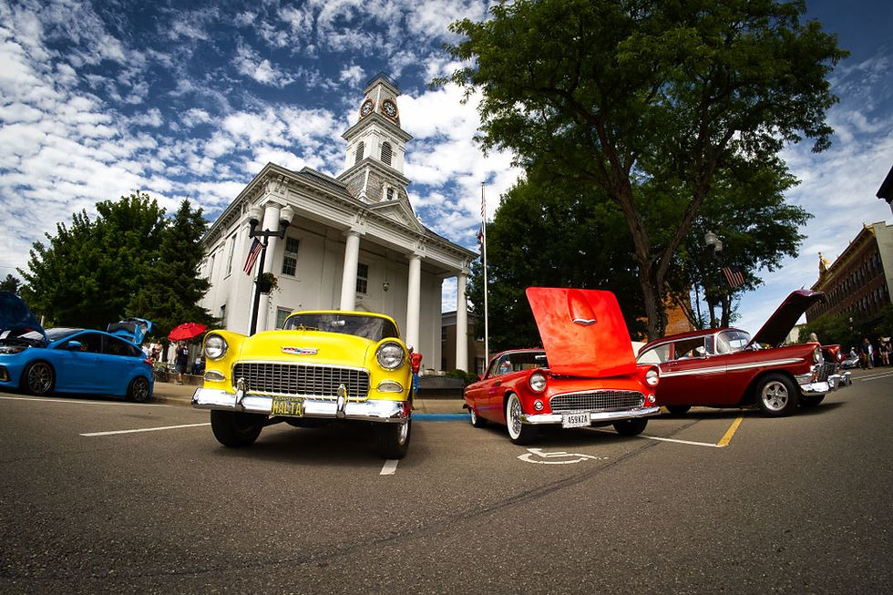Antique Cars from the annula McConnelsville Father's Day Car Show in Southeast Ohio