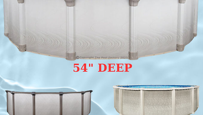 33' Round 54" Deep Round Pool