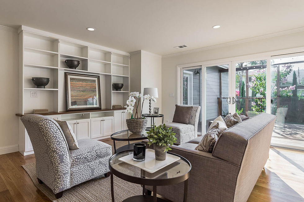 Coastal Californian living room