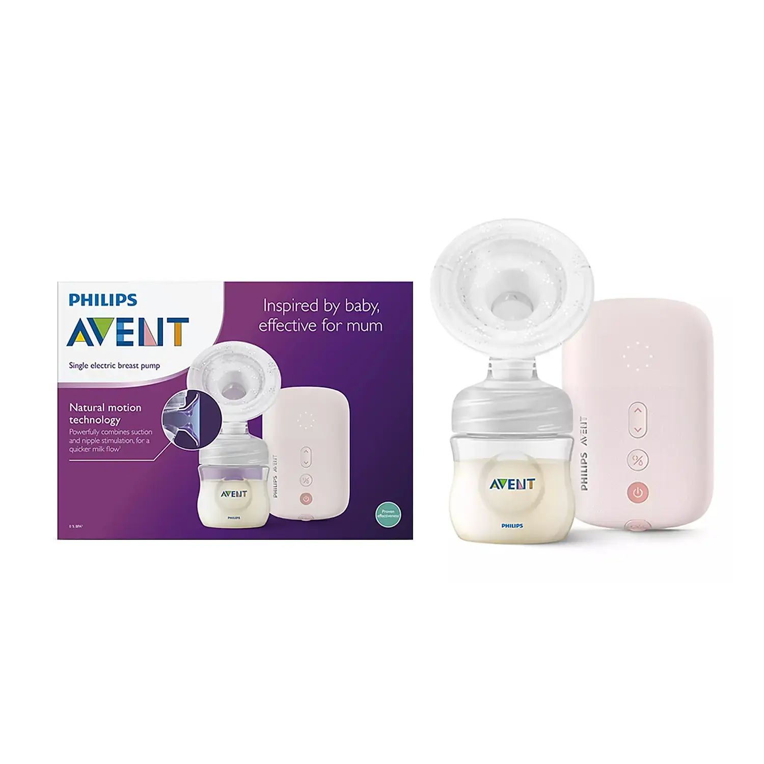 Avent Electric Single Breast Pump | with Natural Motion Technology