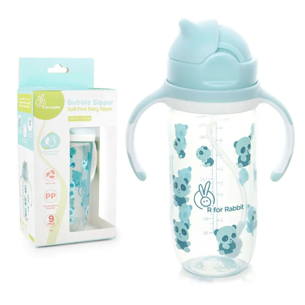 Compare Color Bubble Sipper Bottle(Blue)