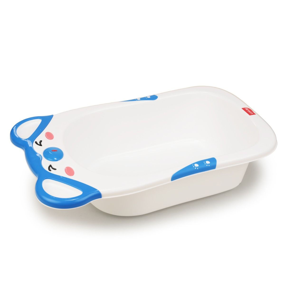 LuvLap Bubble Baby Bath Tub (Blue)