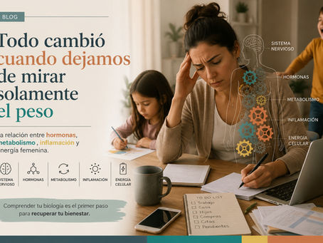 Todo cambió cuando dejamos de mirar solamente el peso