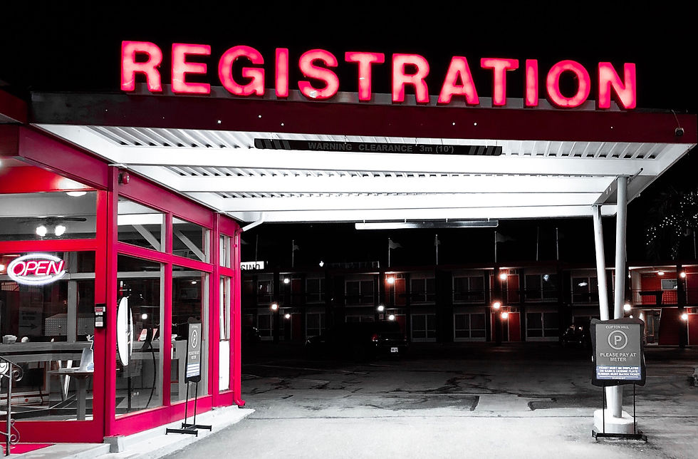 TEMP TAGS - TEMPORARY REGISTRATION