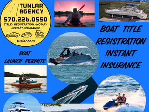 Boat Registration at Lake Wallenpaupack