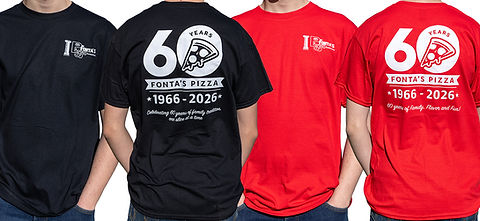 Fonta's 60th Anniversary Tshirts and hoodies