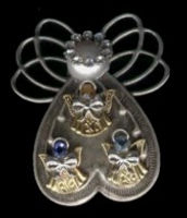 Mother of angels pin - Angel Designs by Denise