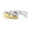 Thumbnail: Allison Kaufman Ladies Two-Tone Diamond Ring