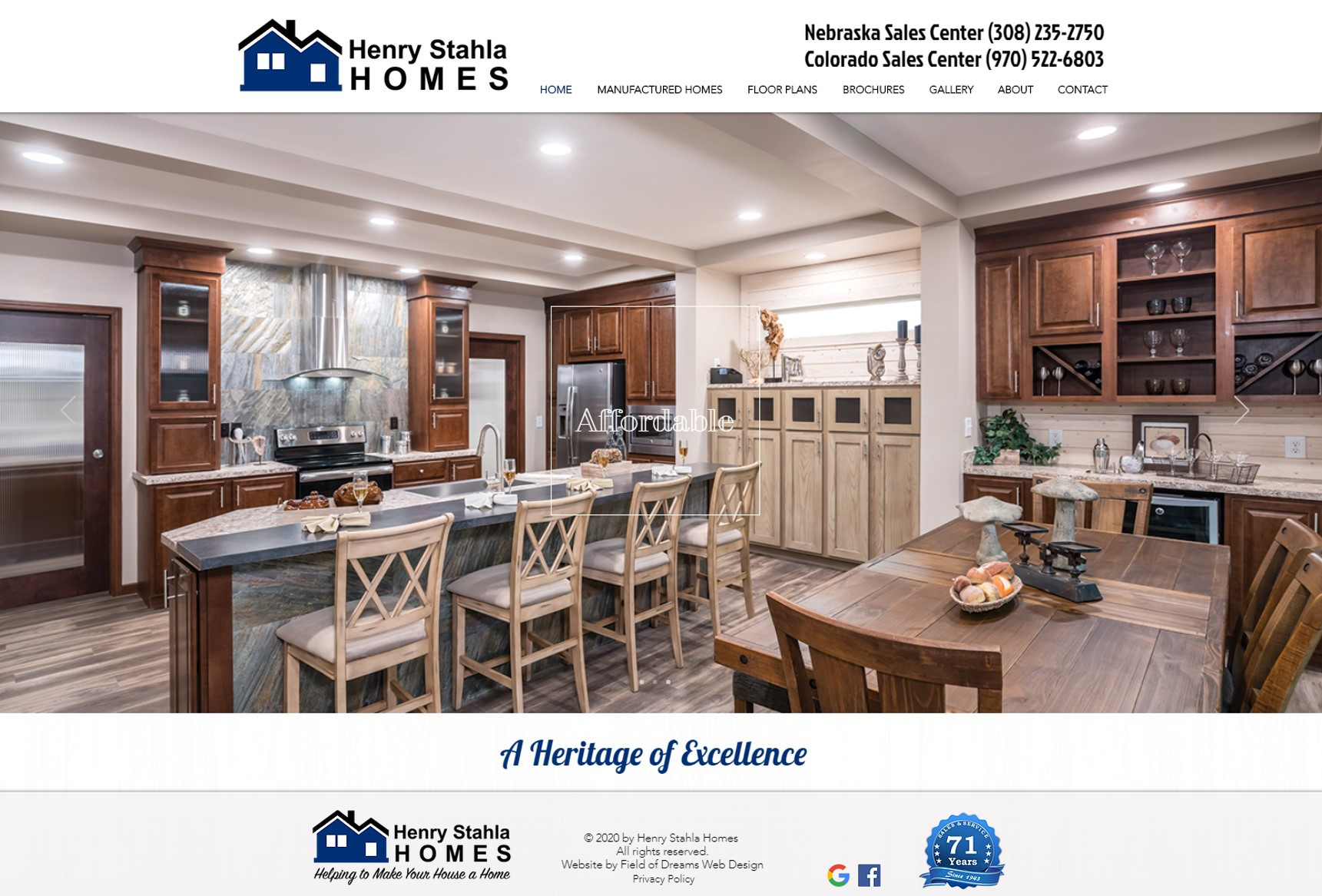 Online marketing Field of Dreams site Development United States