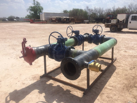 Pig launcher and receiver fabrication for oil production pipeline company