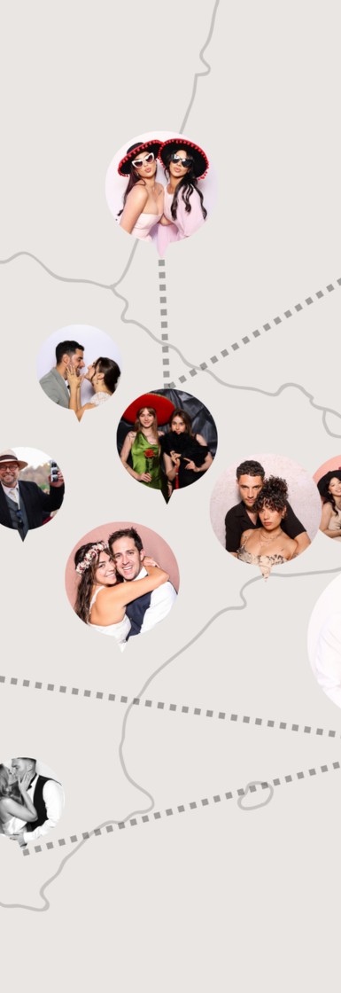 Client map – photobooth coverage in Spain