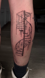 spiral staircase by maddie