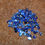 Thumbnail: 105 loose Royal Blue heated only sapphire round faceted loose gemstones
