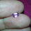 Thumbnail: 0.80ct baguette faceted untreated pink sapphire ruby eye clean VS clarity gem
