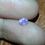 Thumbnail: Untreated glowing velvet effect sapphire 0.63ct untreated unheated loose gem