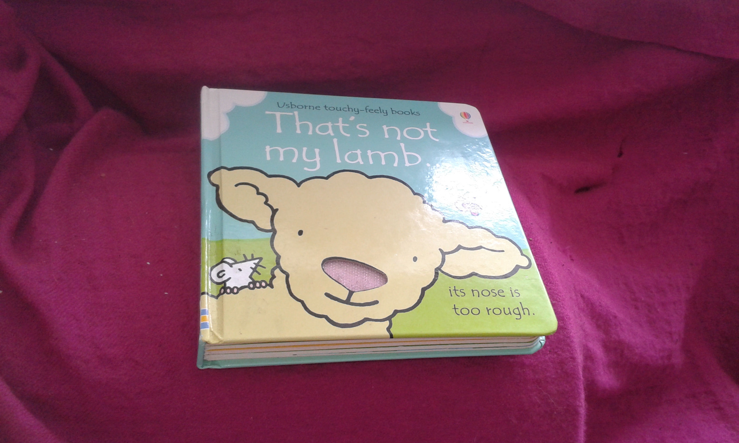That's not my lamb...its nose is too rough - Usborne touchy-feely books