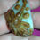 Thumbnail: Untreated Jadeite dragonfly brown and cream Burmese Jade art carving zen pendant