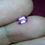 Thumbnail: 0.80ct baguette faceted untreated pink sapphire ruby eye clean VS clarity gem